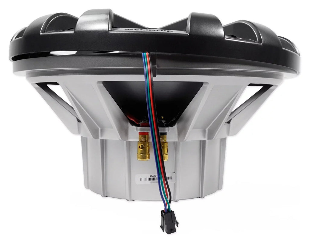 Memphis Marine LED Watt Audio Boat Sub 12" 500 Dual MXA1244 Subwoofer 4-Ohm
