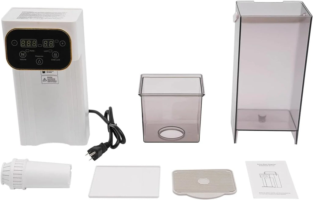 Lock Temperatures & Filter Volume Safety 12 Hot With Water Temp Setting High Dispenser 8 Instant MIDUO