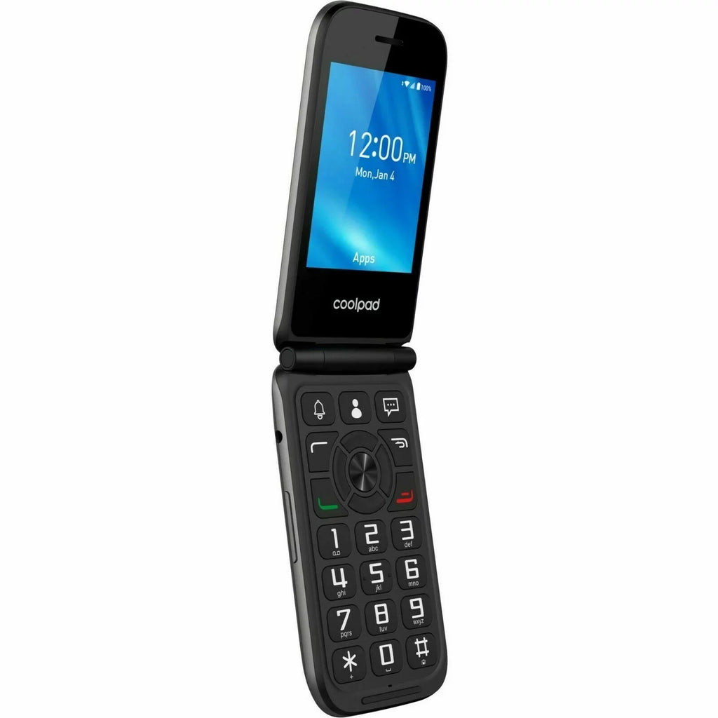 CP3321AT Phone 8GB 4G Flip Unlocked Phone LTE Gray GSM - (Used) Belleza COOLPAD