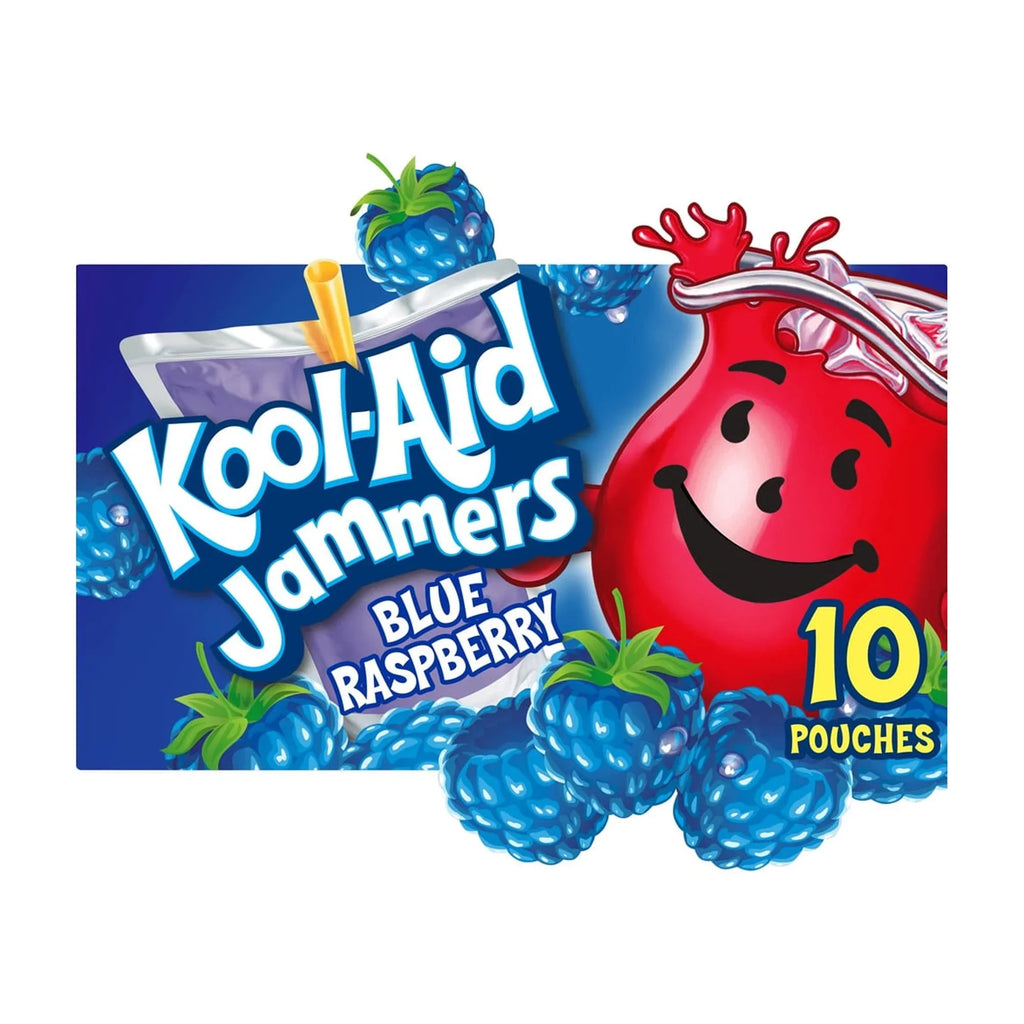 of Drink, (Pack Fruit Raspberry Jammers Kool-Aid 6) Blue