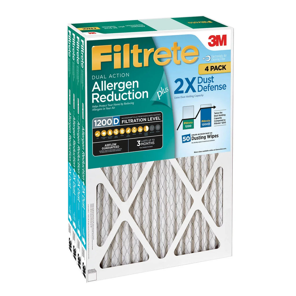 Reduction Filter, x 1 x in 25 Allergen in Dust Filtrete(TM) in 25 Plus