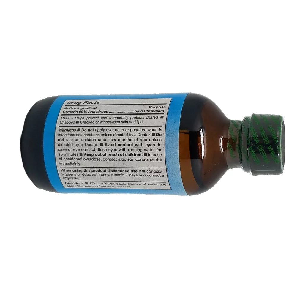 Skin Treatment Pack of Lips. Skin and Vegetable Moisturizer Dry Glycerin. 6 and for oz. Natural Germa Emollient. 2