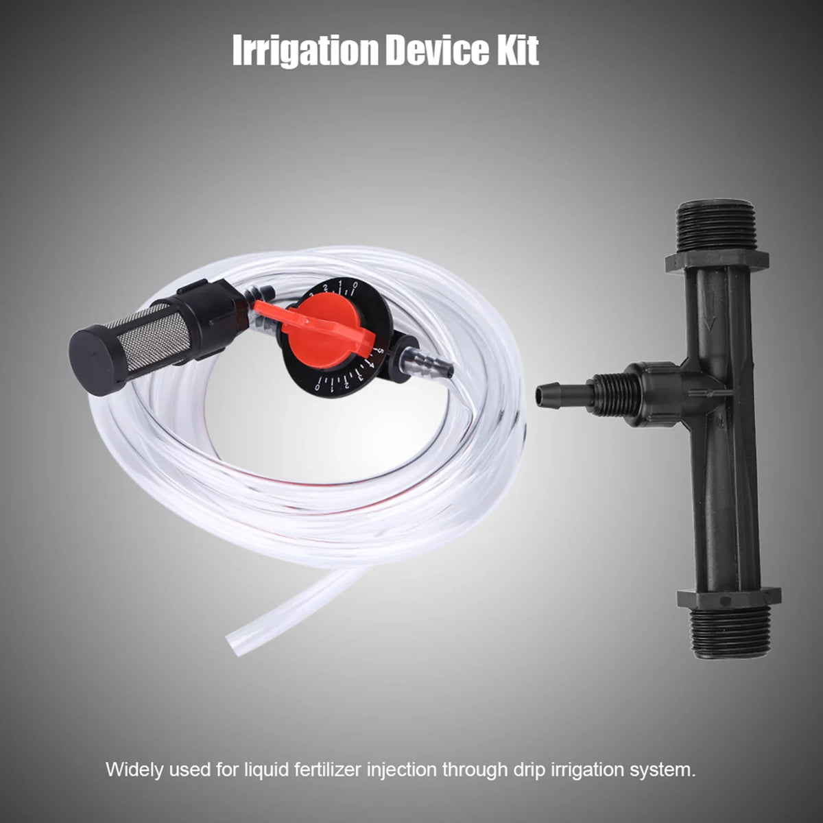 Garden Device Tube OKBY Switch + Device + Injector Kit Irrigation Water G3/4 Filter Irrigation + -