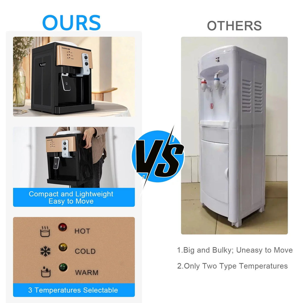 Oukaning Home Water Water Hot Gallon Cold Office Loading & Top Dispenser 110V 5