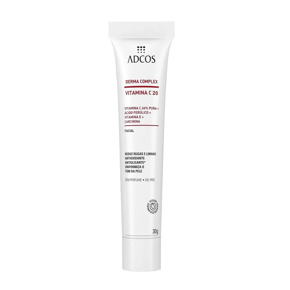 Aging Vitamin C Reduces Prevents Wrinkles Signs and Fine Adcos oz Complex 30g/1.01 of Derma Lines