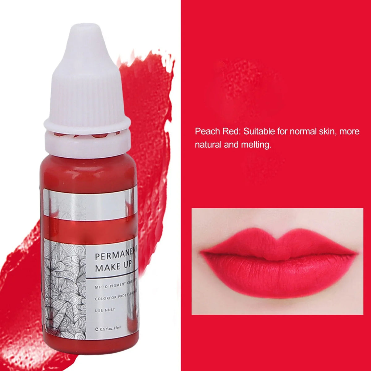 Pigment Tattoo Makeup Ink Lip 120ml Color Permanent Semi 8pcs Microblading