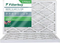 14x25x1 Filterbuy (3-Pack) 13 AC Air HVAC Furnace MERV Pleated Filters