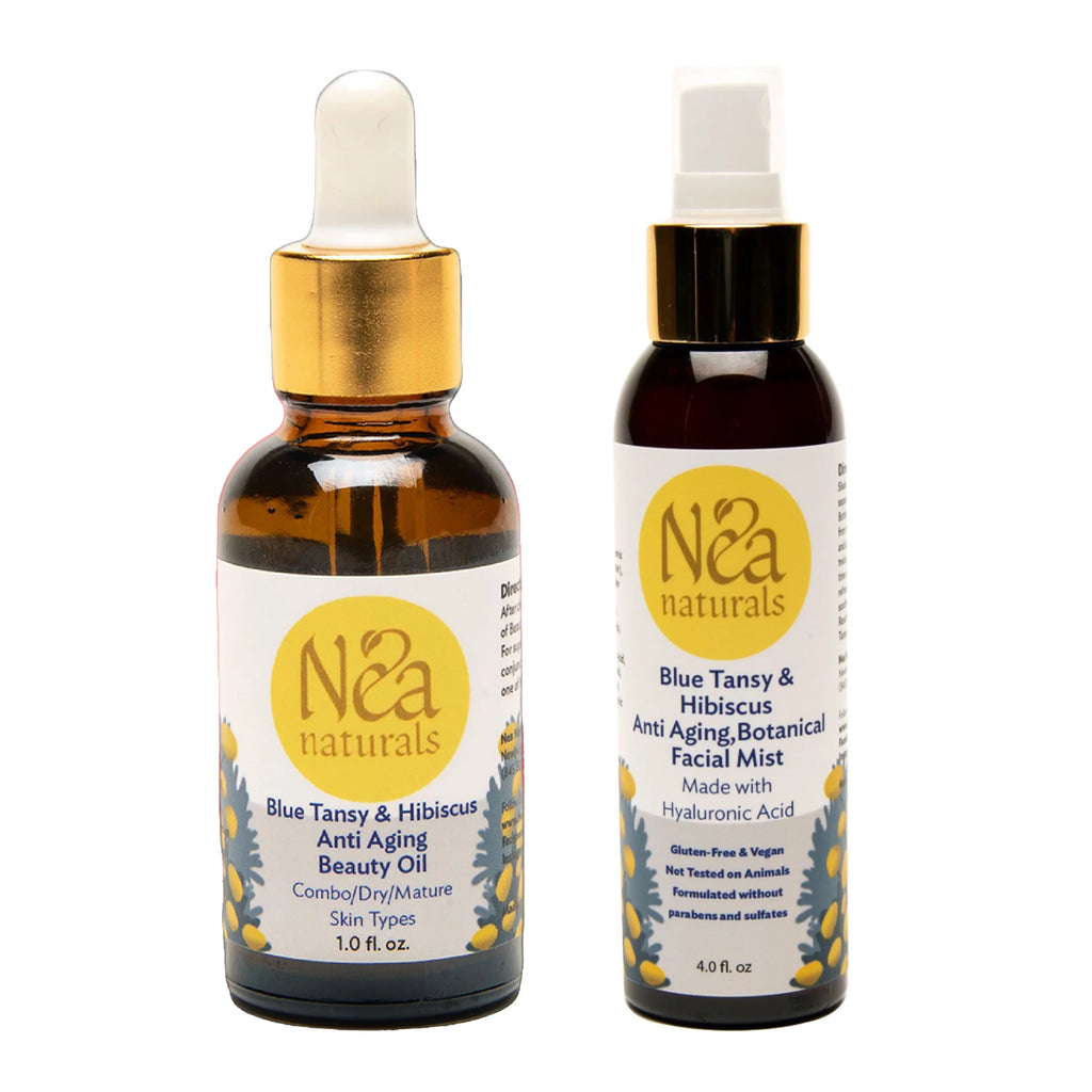 Set Tansy Blue Piece 2 Nea Mist & Naturals Cleansing Blue - Tansy Oil