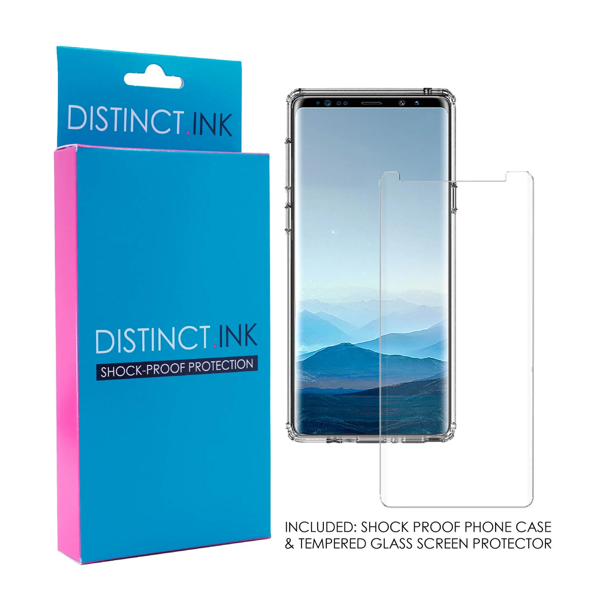Hybrid for Screen - Shockproof Tempered Bumper, Note DistinctInk 9:29 Back, TPU - Case Faith, Will Because Acrylic - Samsung Your Happen It Clear Matthew of Galaxy Glass Protector 9