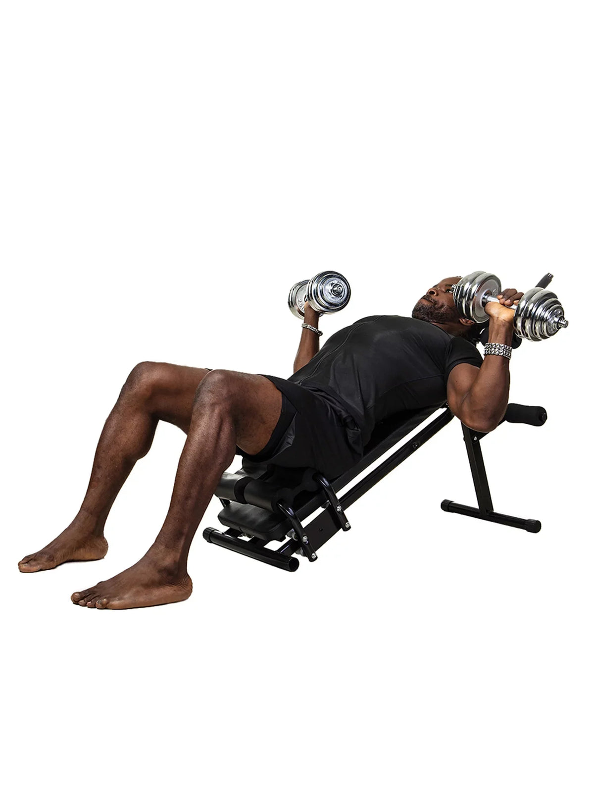 Strength Workout Dumbbell Weightlifting with Rubber Dumbbell Barbell with Adjustable Training 4 Dumbbells Ergonomic 60lbs Modes for FANNYC Barbell Weights Dumbbells Handles Set