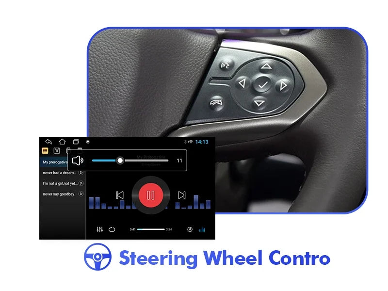 Touchscreen 10 Carplay/Android Inch 2+32G Din Camera Stereo with Silverado/GMC Radio for Built-in Car Auto/GPS/Bluetooth/FM/Backup Double Android 10.1 Sierra Wireless Chevrolet 2014-2018