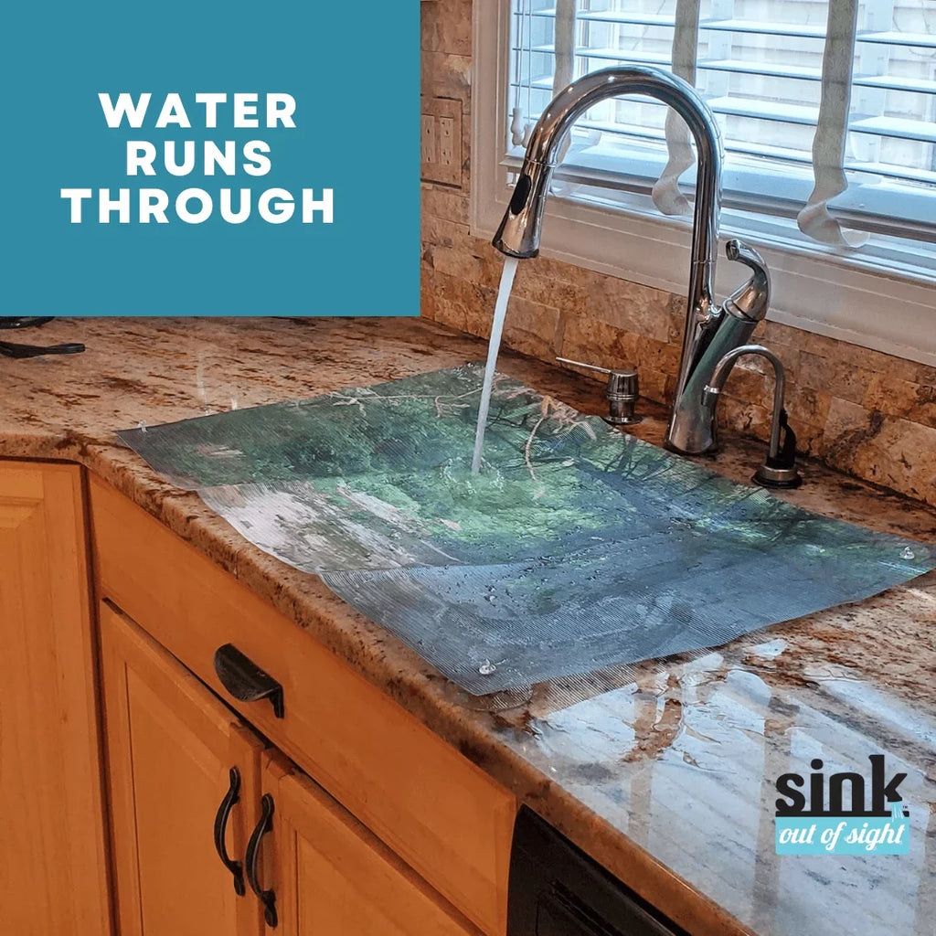 Sink Out Cover, and Sink x Stream Liquids Sunshine Pass Debris Cover, Through Decor Home of 20" Sight- Single Kitchen 2 sizes. SK1-SS Design: Hot/Cold 30" adjustable,
