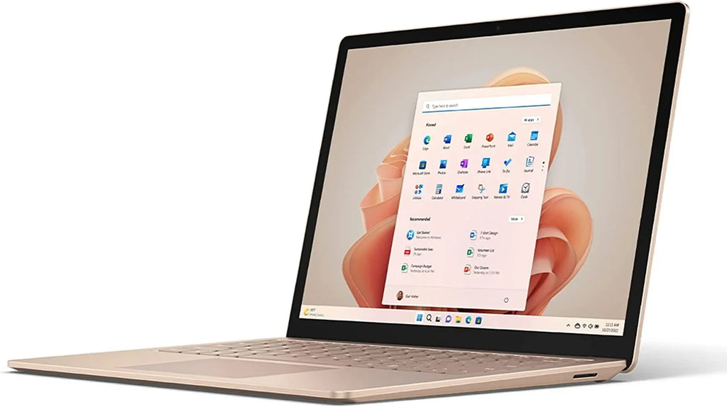 & 13.5" Storage 512GB with 11, Long Processor Fast 8GB Thin Sandstone Multi-Tasking, for Intel Microsoft 5 Laptop Lightweight, Life, Surface Screen, (2022), i5 Touch Windows Battery