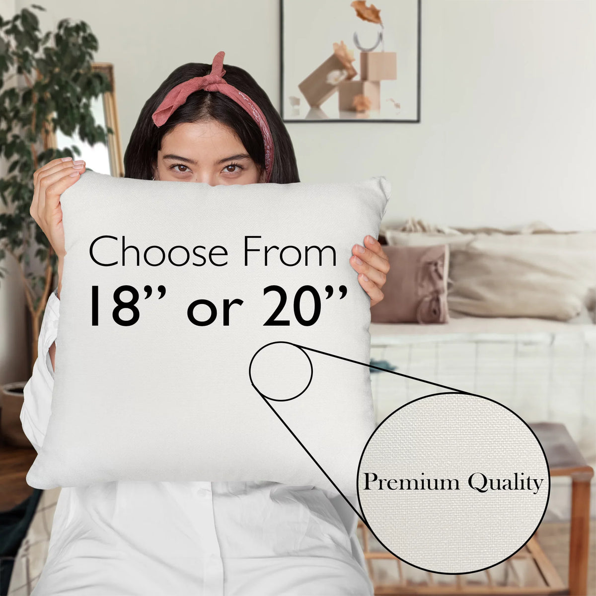 Makeup Gift Cosmetologist, Cover, Artist Your - Put Lovers, White Advice Best Beauty for or Themed Always for Beauty Merch Forward, 20X20 IN Face Quote Makeup Pillow
