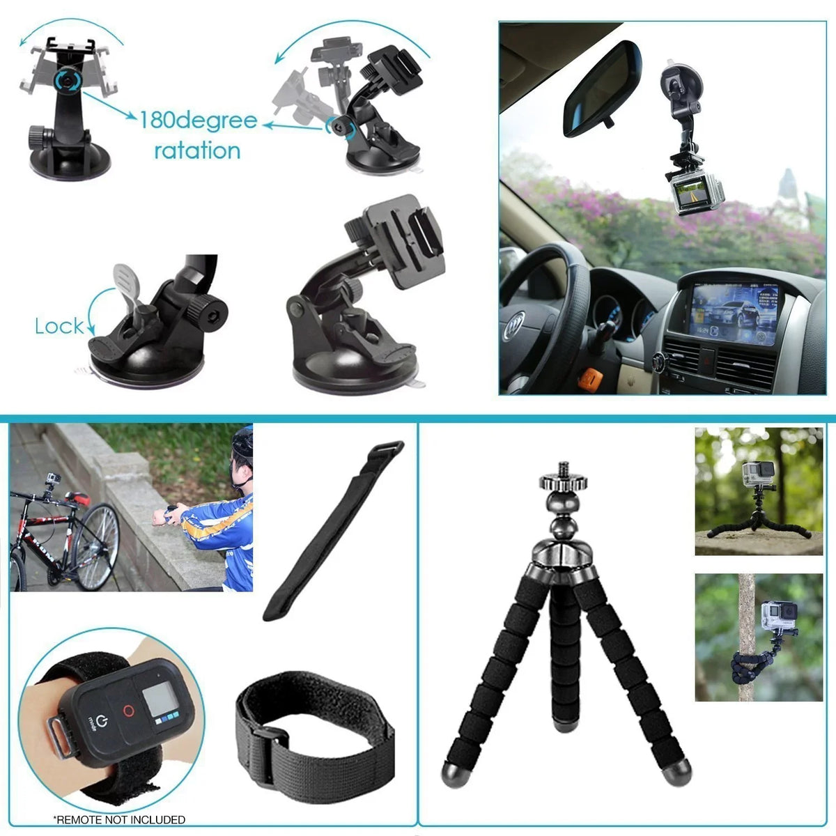 50 Restored Accessory Stabilization Need Bundle Piece Kit 4K GoPro Action Black Video, 12MP Streaming, HERO8 Live Touch - (Refurbished) UHD Photos, You Digital Camera - Screen, Waterproof, All - with