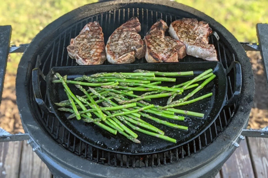 Griddle Drip - SnS Grills 3-in-1 Drippings and 22” Pan Kettle Searing, for 22", Griddle Iron Sear® ‘N Grills Standard Versatile Slow 'N Cast Fits Grill Accessory