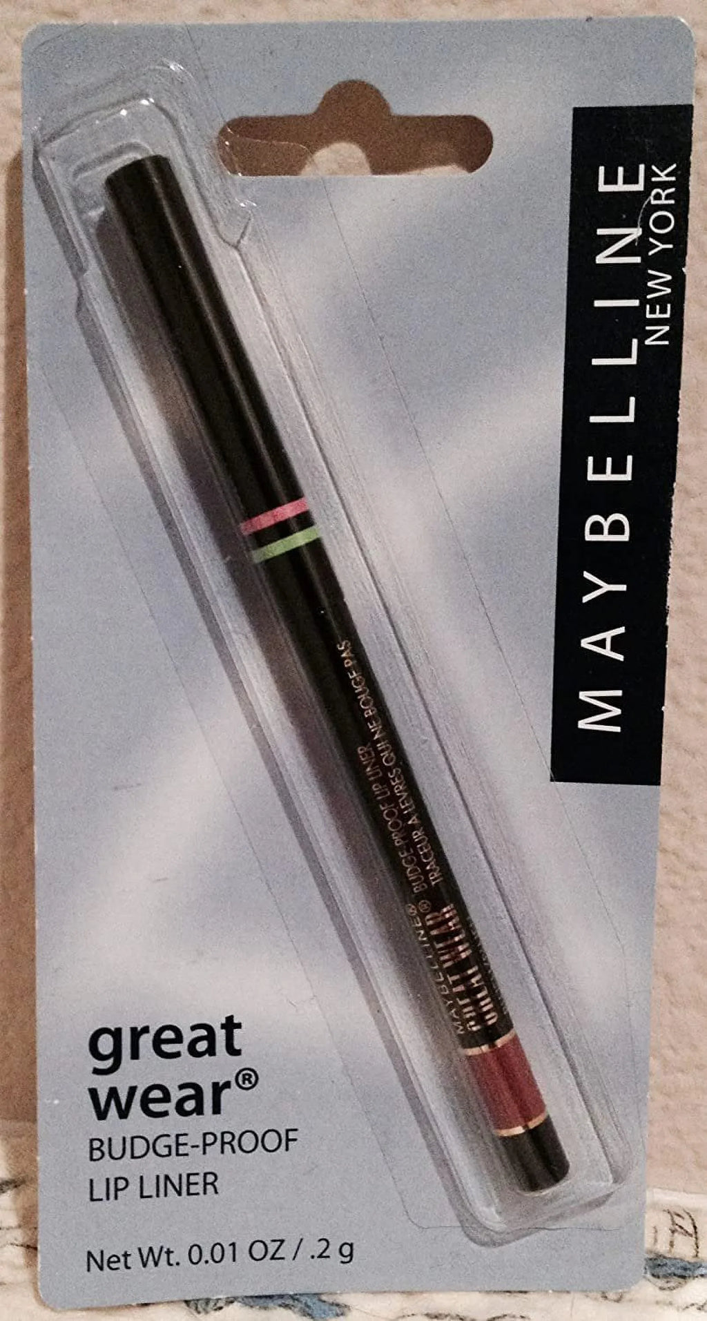 Liner Pencil. Pack Lip Maybelline 3 1 Budge - Great Wear Proof Brick