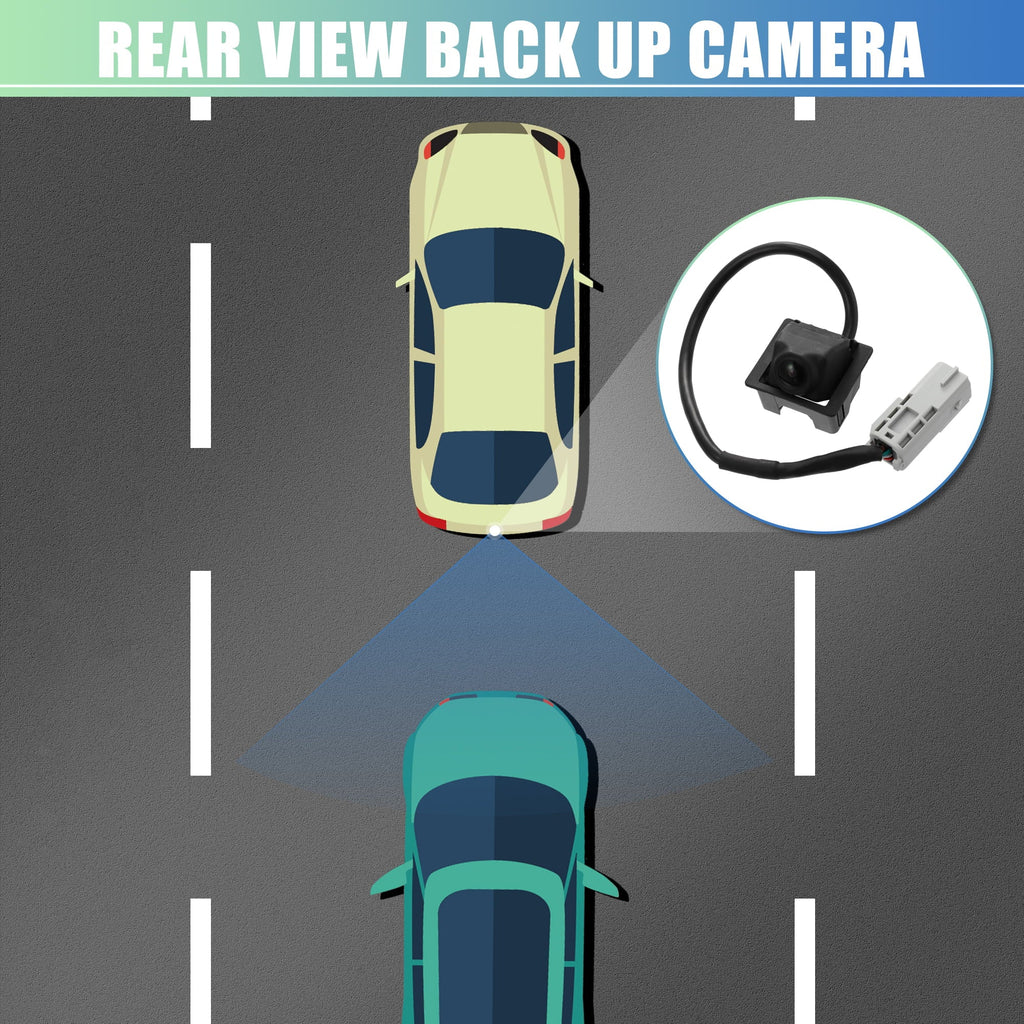 Reverse Replace 2010-2016 SRX Cadillac Backup Camera Parking View Rear Car for 23205689 Up Back Waterproof Camera