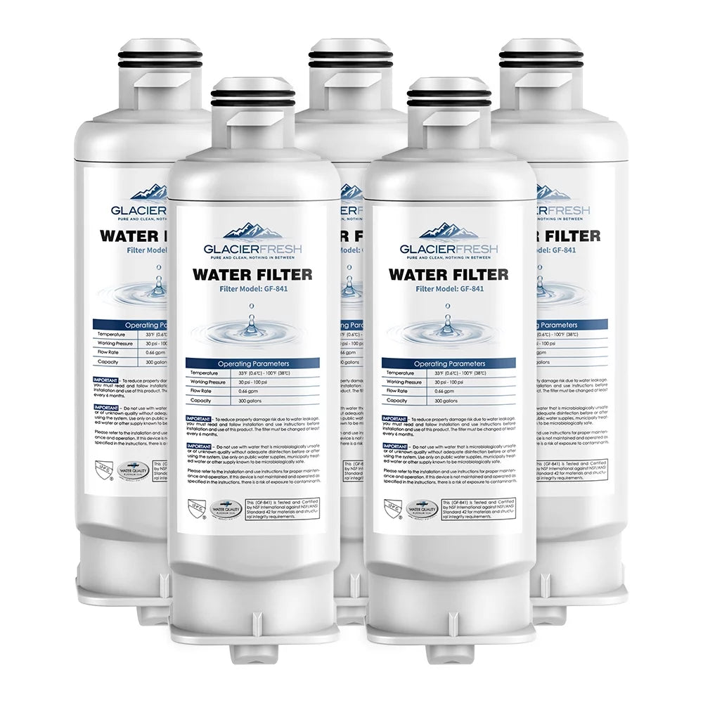 RF23M8070SG, FRESH Filter, for Pack RF23M8090SG, 5 Refrigerator HAF-QIN/EXP, GLACIER Water Replacement DA97-17376B HAF-QIN, DA97-08006C, RF23M8090SR, RF23M8070SR,