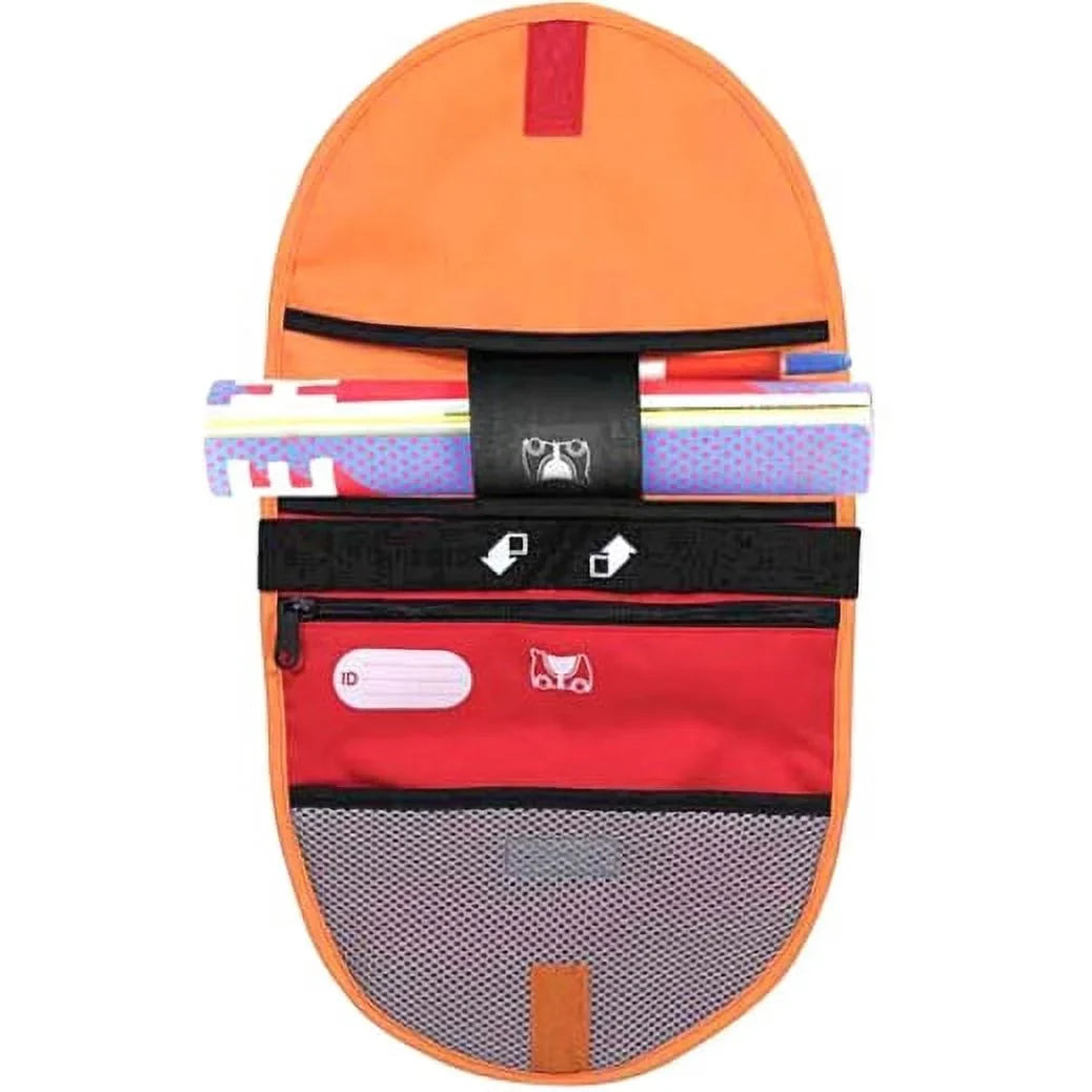 Stationery, Case School Carrying Trunki Red Orange,