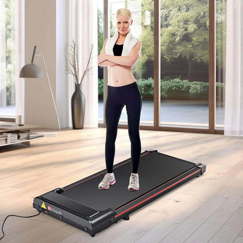 Pad Desk Display, for Walking Control, Remote 2.5HP Jogging, Portable Speed Walking Pad, for Home w/0.6-3.8MPH Treadmill Small, Under Treadmill Walking Motor Quiet LED