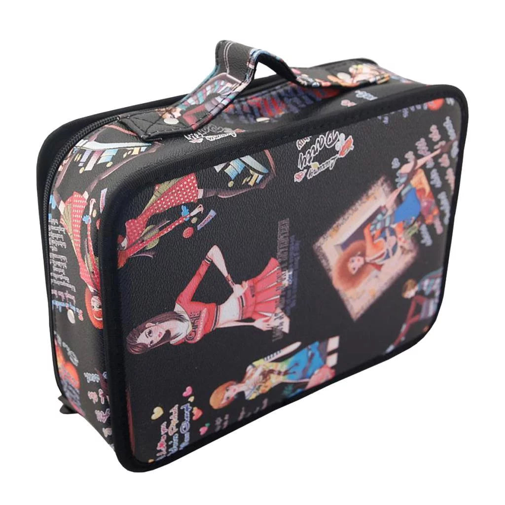Hairdressing Beauty Cosmetics Storage Hairdresser Bag Multi-functional Carrying Professional Organizer Holder Mobile Case, Tools Hair Large