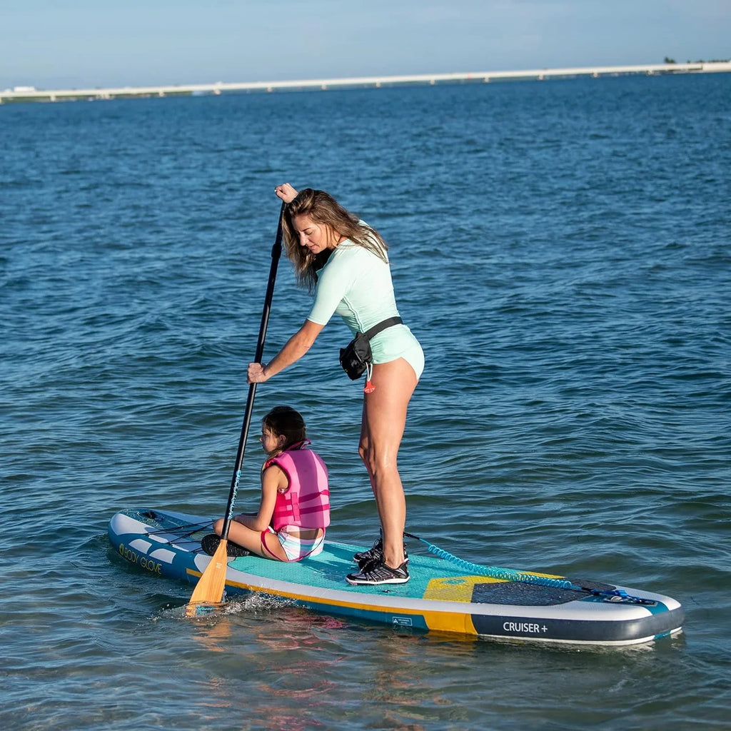 Package, Cruiser White/Blue Glove Stand Body Board Up Paddle Inflatable