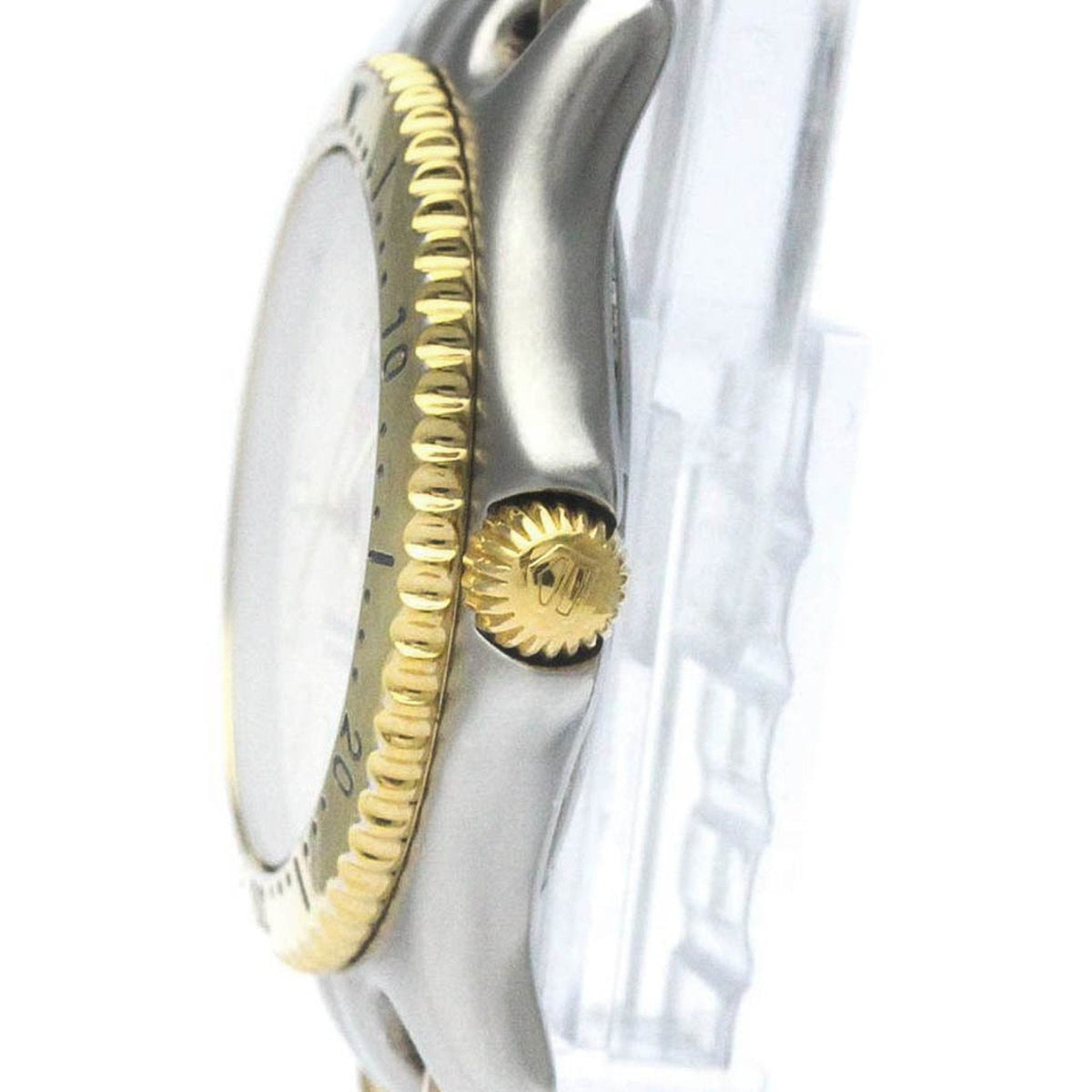 Gold Mid Watch BF568511 Steel Size 200M HEUER Plated Polished TAG (Good) Pre-Owned Sel S95.713