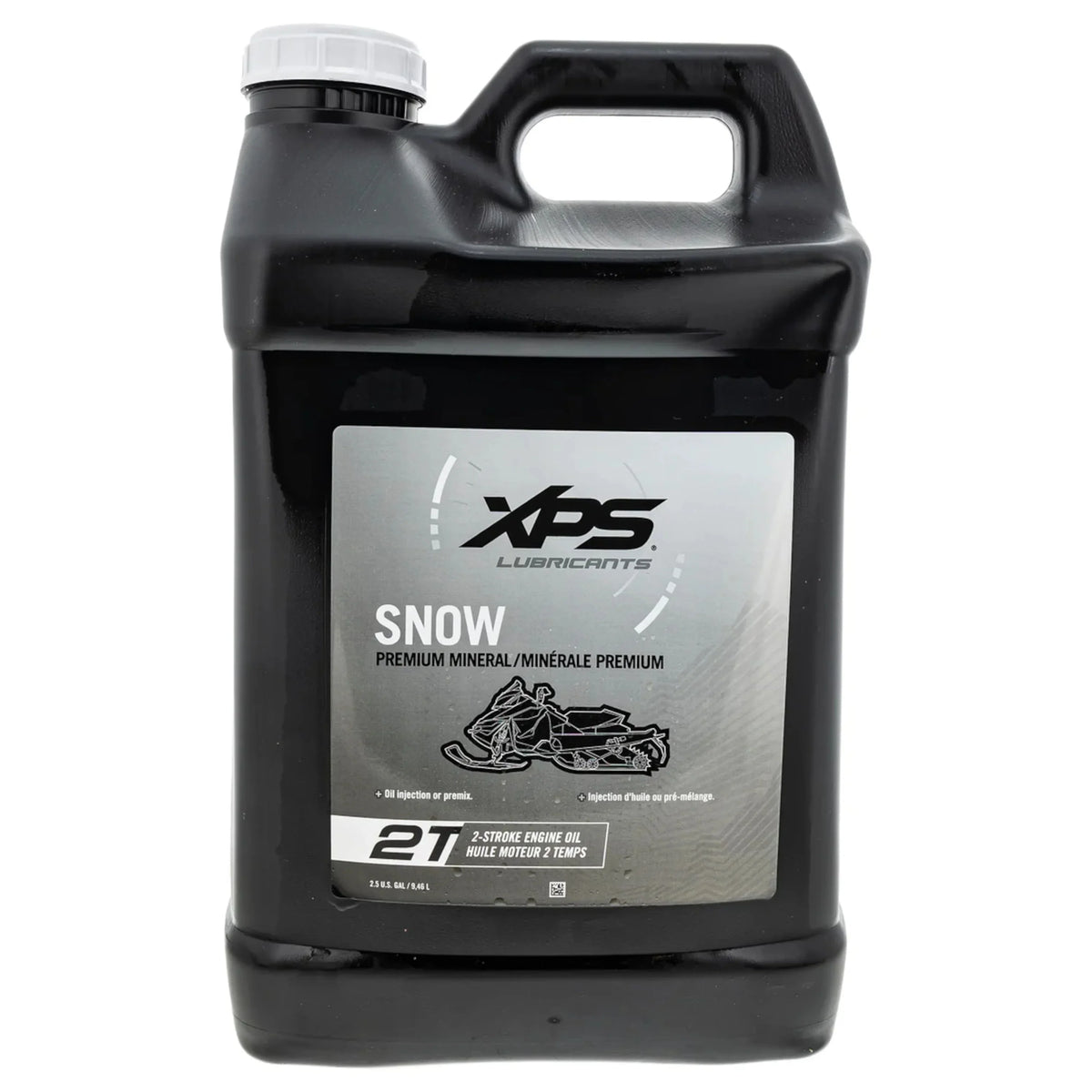 9779121 OEM 2.5 Gallon, Snow XPS 2-Stroke Oil, Premium New Mineral Ski-Doo