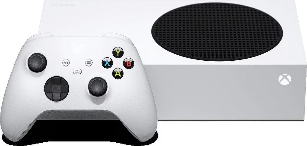 Microsoft with Drive Xbox Console Gaming Digital Series Solid 512GB Xbox Body All Mytrix Full Sticker-Eclipse State Console Skin White Wireless and S Controller