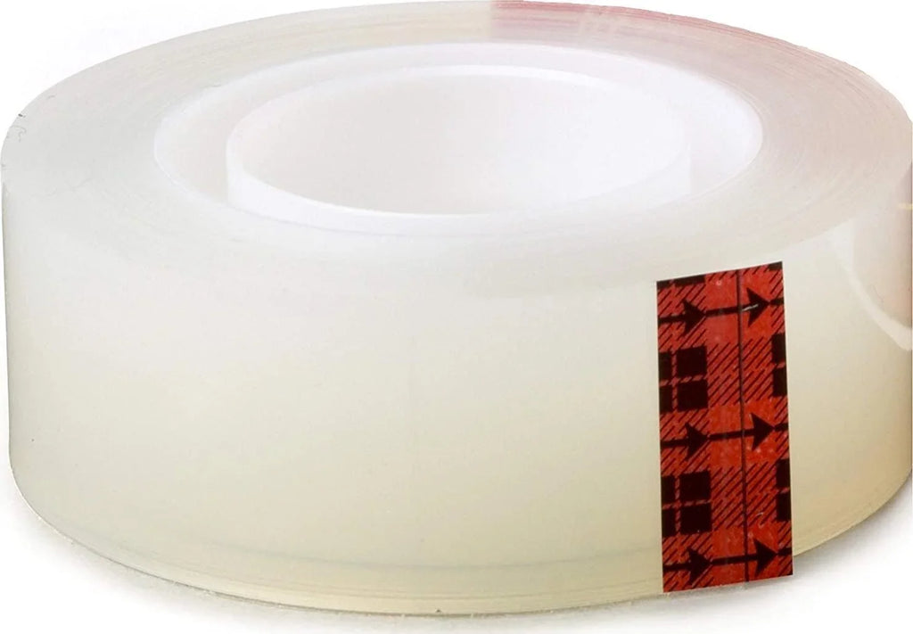 x Use, Finish, Tape, (600-6PK) and Width, for Home Office 3/4 Scotch Inches, 1296 Standard Glossy Rolls, Engineered Transparent Boxed 6