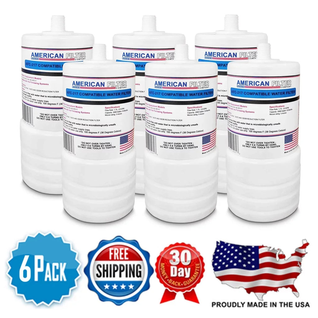 Model , Water - Cartridge Brand , with , 6 3M® U.S.A. Made AFC-APH-217 Compatible - 46290-20 Filter Pack # in AFC