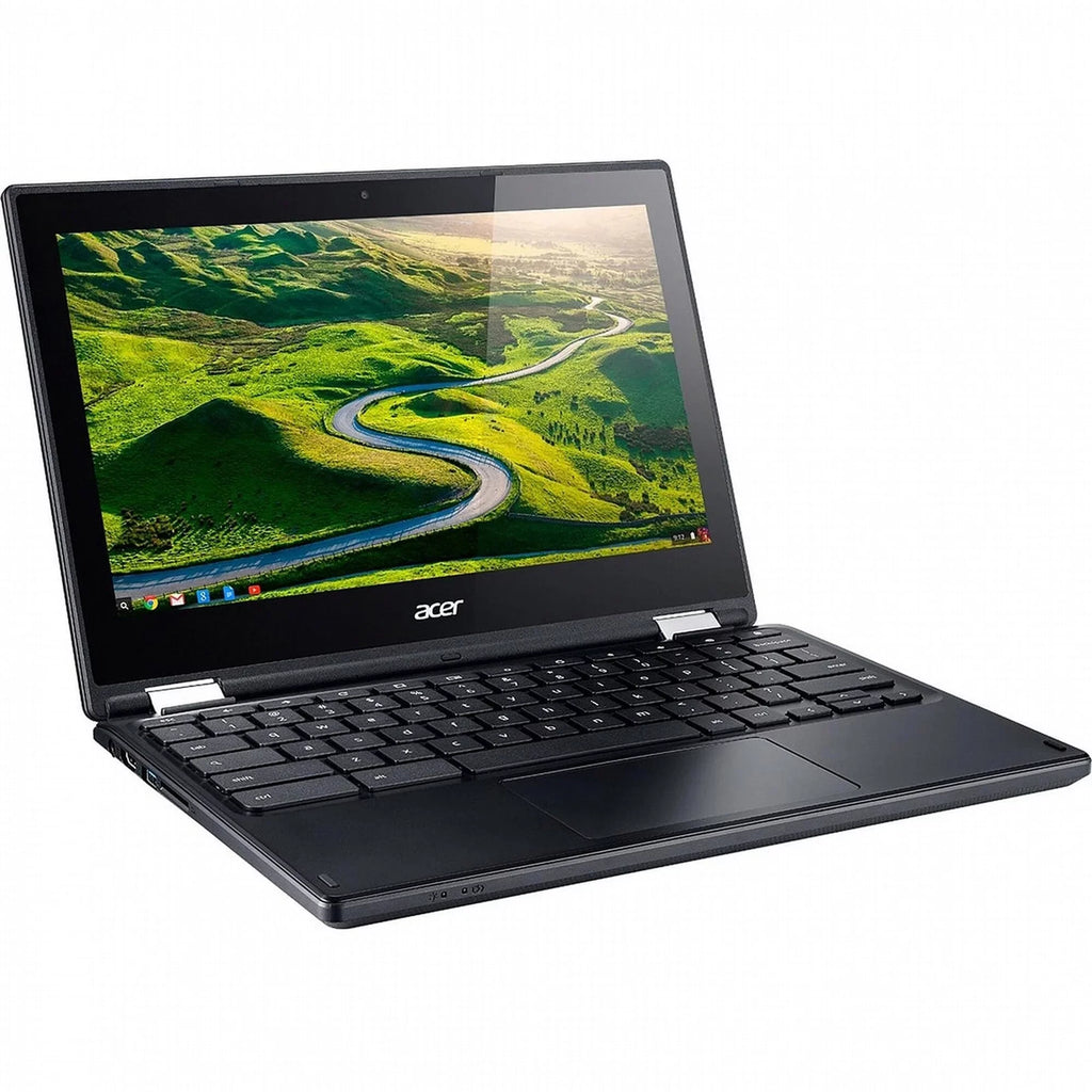 1.60 Celeron, Intel OS GHz (Refurbished) RAM, Restored Acer Chrome 11" C738TC44Z, Screen Storage, , Chromebook 4GB 16GB