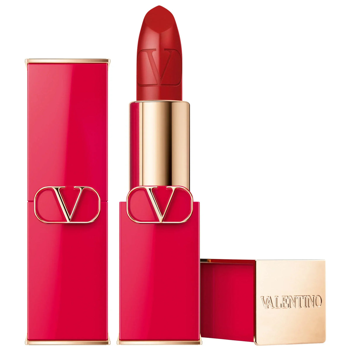 High Deep - Red Ethereal 217A Blood - Rosso Pigment Refillable Lipstick Valentino Red Valentino