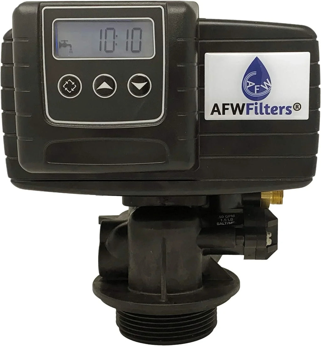 Softener Resin, AFWFilters FNPT Fine and Stainless Whole Almond Home Foot Mesh 64k Water Connection, Iron 3/4" with Tanks Pro Steel 2 cubic