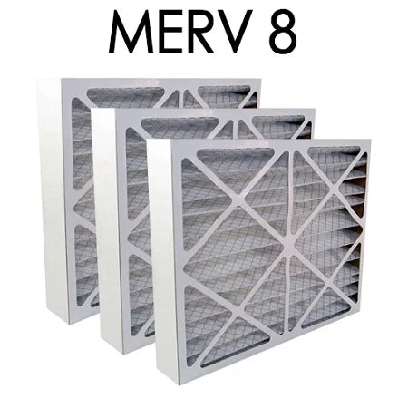 | 8 3PK Pleated 19.375x23.375x3.625 20x24x4 Air Actual MERV Size Filter -