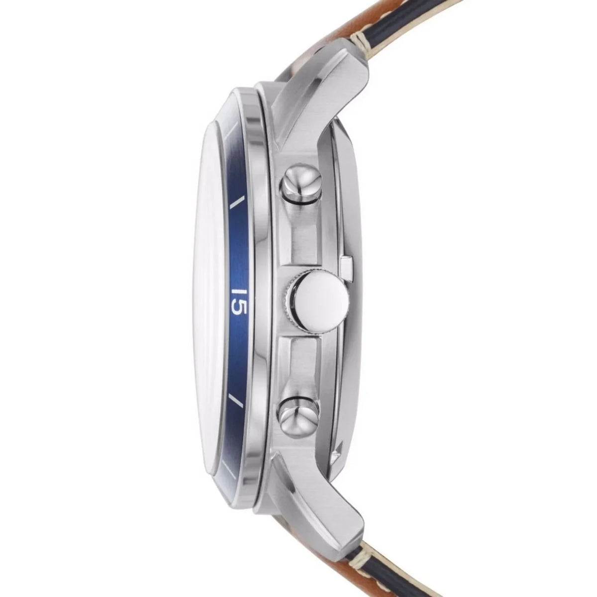 Fossil Grant Watch Silver Automatic ME3140 Dress Men's Stainless-Steel