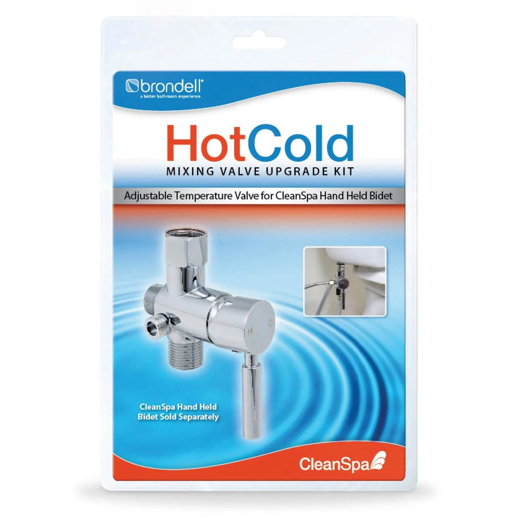 Held Upgrade Shattaf and Valve Kit Hot Hand Mixing Cold Sprayer Bidet Brondell
