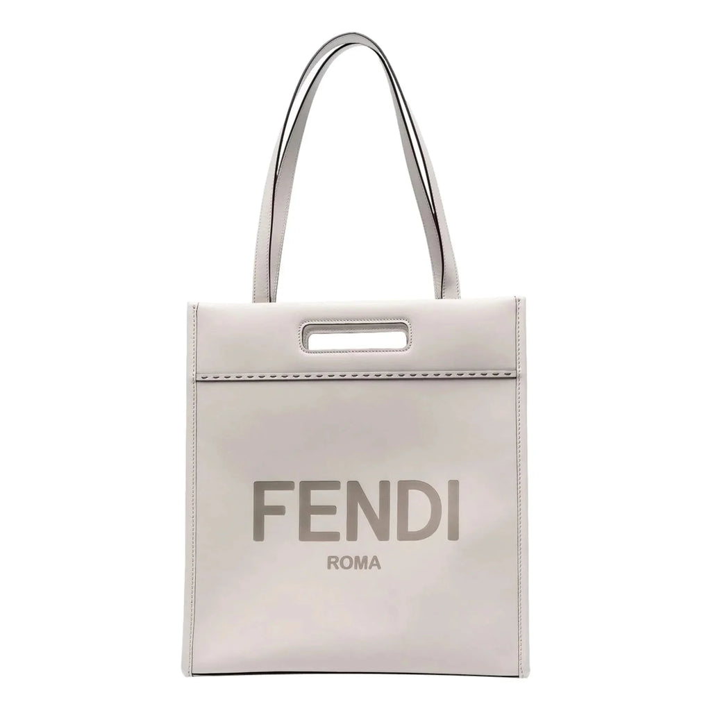 Bag Tote Ghiaia Fendi Roma Calf New Leather