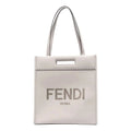 Bag Tote Ghiaia Fendi Roma Calf New Leather