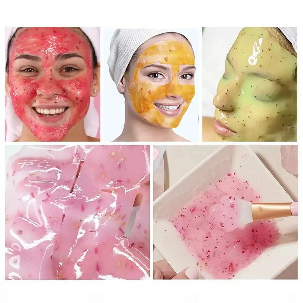 Jelly oz Types Epic Blue - Reducing Peel Anti-Aging, Facial | Dark & Skin Natural Professional Pack Mask, Spot Skin Mask Luminous Suitable - off for Glacier 30 Lab All Skin Treatment fl