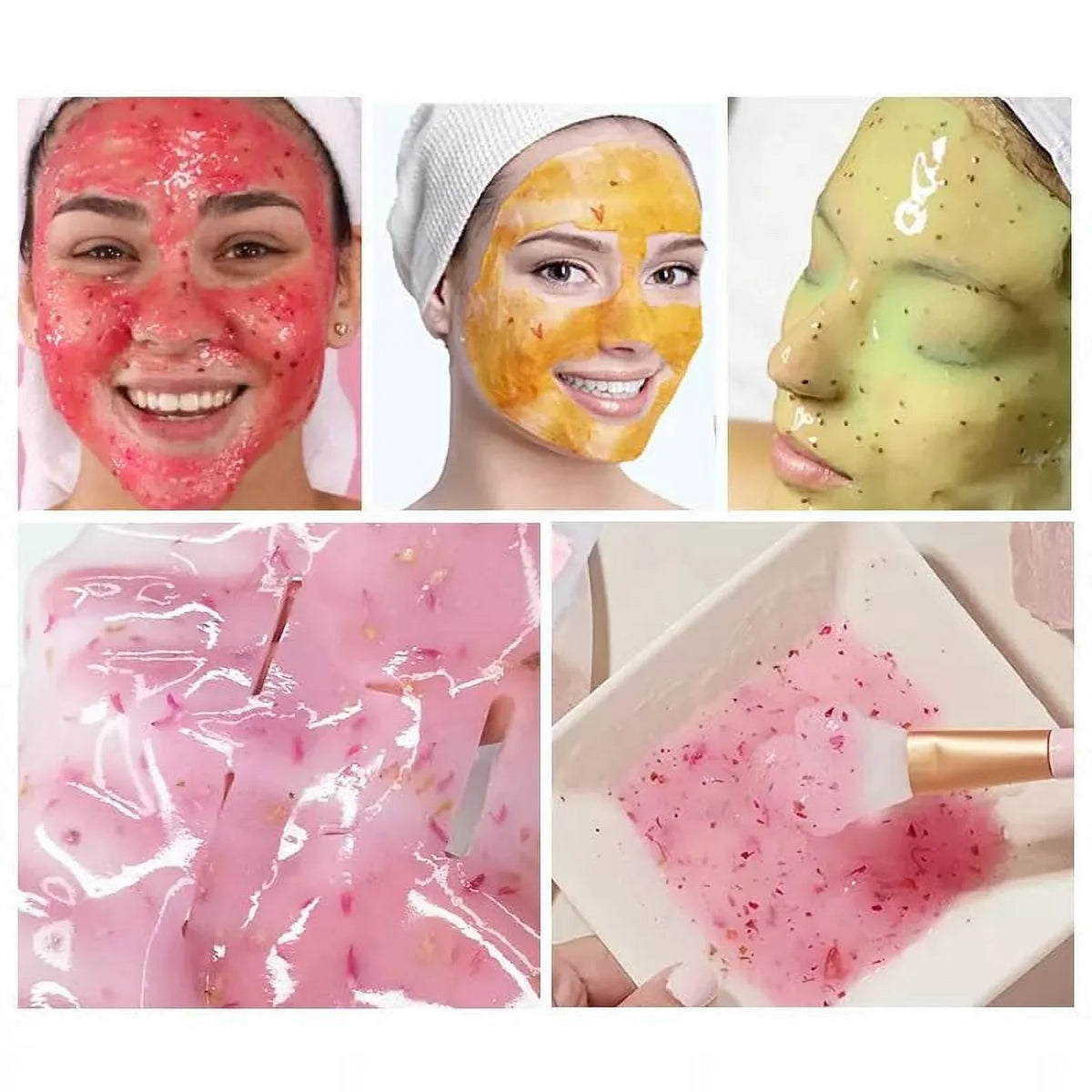 Jelly oz Types Epic Blue - Reducing Peel Anti-Aging, Facial | Dark & Skin Natural Professional Pack Mask, Spot Skin Mask Luminous Suitable - off for Glacier 30 Lab All Skin Treatment fl