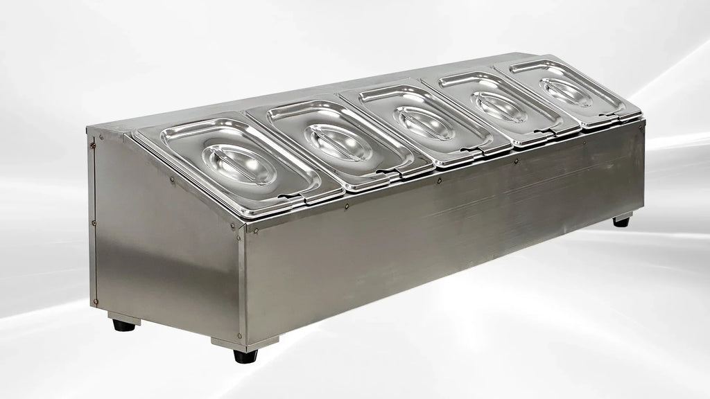 shop Milk rack commercial tea 5S basin pot steel display hot seasoning dessert shop Stainless CS16-