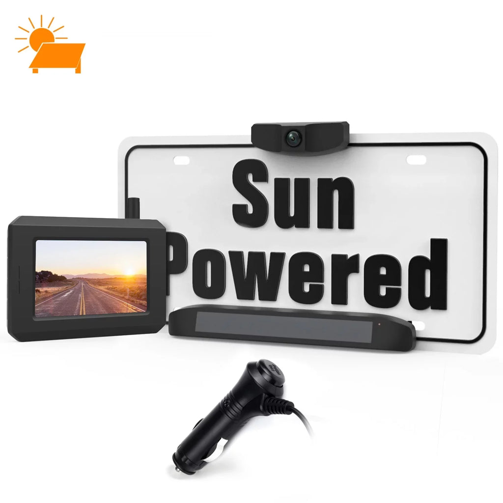 for Most Install Camera, Universal Backup Wiring Camera with Boscam No Vehicle Wireless Rear Digital Wireless Solar View (SungoPro) Bracket