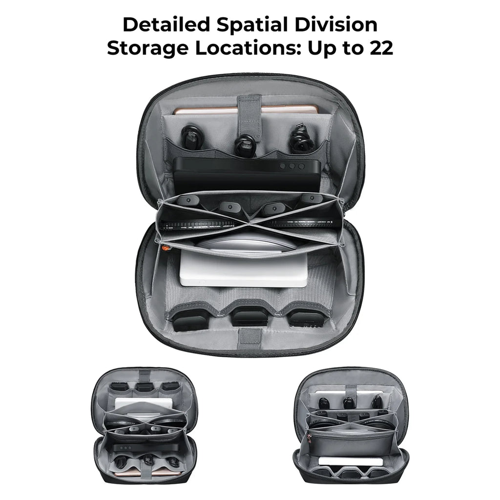 Camera Large Photography Bag Lens 4L Capacity Compartments for Camera Phone Digital K&F KF13.130 Storage Shockproof Waterproof CONCEPT with