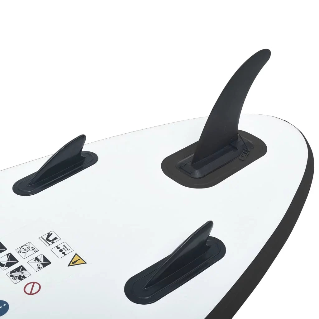 Set Stand Black and Buyweek White Board Inflatable Paddle up