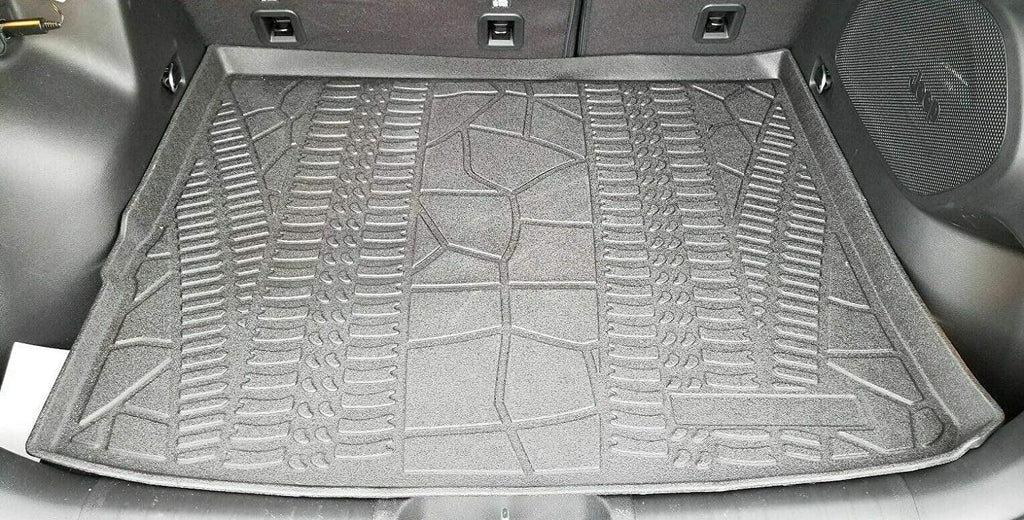 Jeep Non-Slip Mat Design Mats Trunk – Trunk Rubber Raised Cherokee – Trunk to Mat for Laser Liner – with – Weather-Resistant Pre-Cut Cargo for Easy EA EACCESSORIES Install 2014-2023 Cars – Lip Car