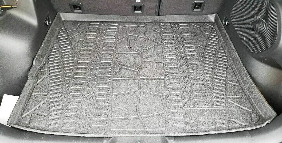 Jeep Non-Slip Mat Design Mats Trunk – Trunk Rubber Raised Cherokee – Trunk to Mat for Laser Liner – with – Weather-Resistant Pre-Cut Cargo for Easy EA EACCESSORIES Install 2014-2023 Cars – Lip Car