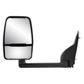 w/ Towing Chevrolet foldaway, for Van, PTM Size cover, Driver Van/ Side - Manual dual Full lens, Fit 03-18 System textured black 62170G Express Savana GMC Mirror