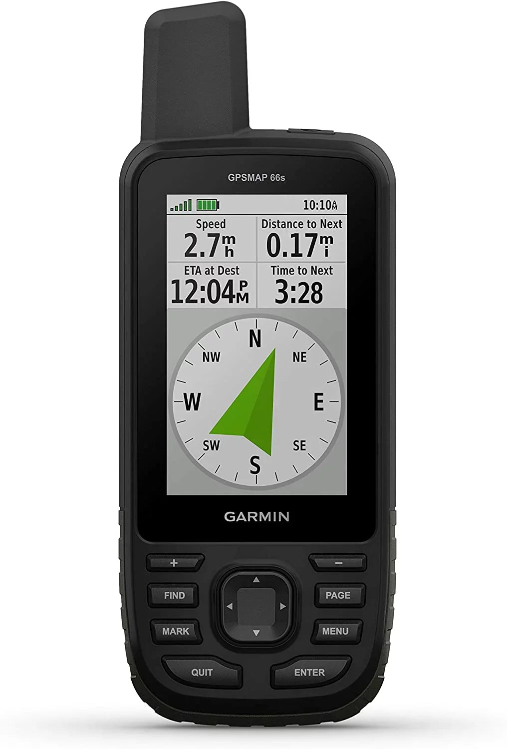 GPSMAP Garmin Handheld Bank Multisatellite Rugged Power with GPS 66s 3"